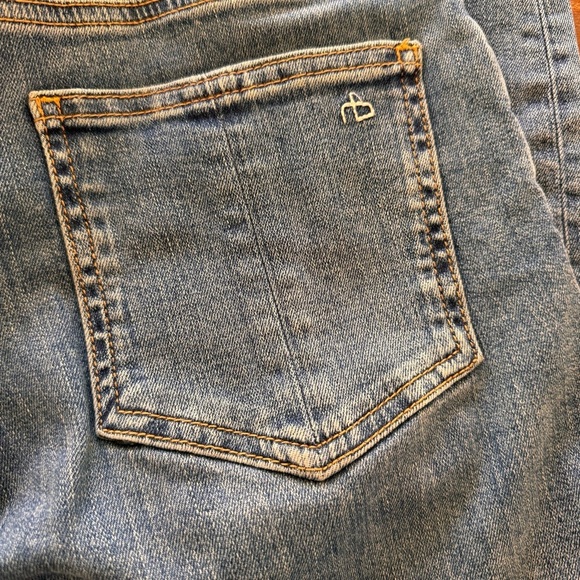 rag & bone Nina high rise ankle cigarette 24 - Picture 5 of 6